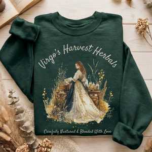 Zodiac Birth Month: Virgo's Harvest Herbals Zodiac Sweatshirt
