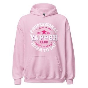 PRO YAPPER CLUB Hood (Pink) - The Nail Vault Nail Salon and Training