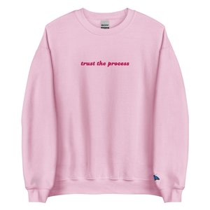 TRUST THE PROCESS Crew (Pink) - The Nail Vault Nail Salon and Training
