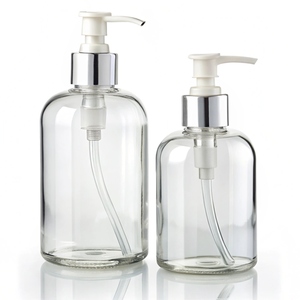 Products: Clear Glass Lotion Pump Bottle – 2 Sizes – The Natural Co