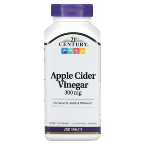Products: 21st Century Apple Cider Vinegar 300mg 250 Tablets – TheNatural.Kiwi