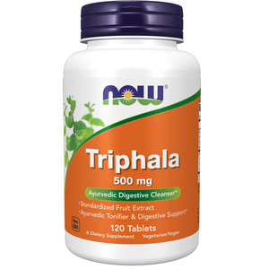 NOW Foods Triphala 500mg 120 Tablets – TheNatural.Kiwi