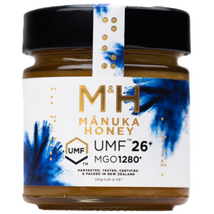 Products: M&H UMF 26+ Manuka Honey 250g – TheNatural.Kiwi
