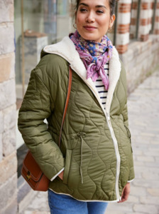 casual: Reversible Padded Jacket - Maternity & Babywearing