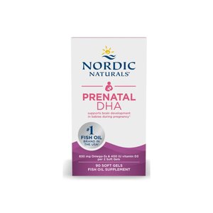 Products: Nordic Naturals, Prenatal DHA, 90 capsules - The Nutrition Clinic