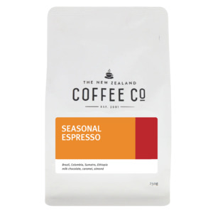 Products: Seasonal Espresso - The New Zealand Coffee Company