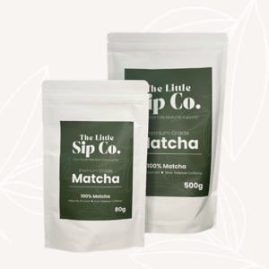 Products: Premium Grade Matcha - The Little Sip Co. - The New Zealand Coffee Company