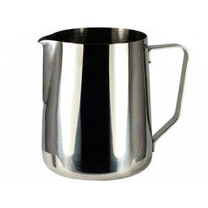 Products: LF Stainless Steel Milk Jug - The New Zealand Coffee Company