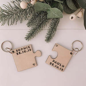 Puzzle Keyring Set