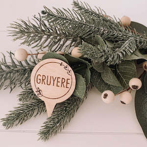 Decor: Cheese Markers