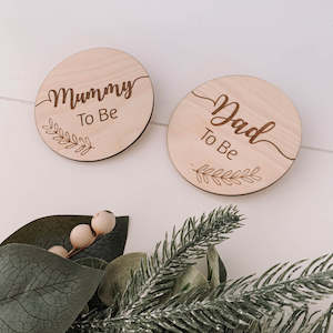 Baby: Mummy/Daddy To Be Badges