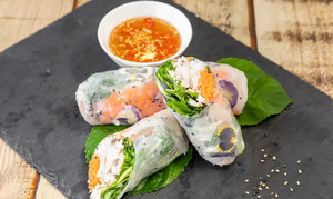 Chicken Summer Rolls The Orchard Juicery