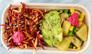 Regular Vegetarian Salad Box The Orchard Juicery