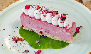 Vegan Strawberry Dream Slice The Orchard Juicery