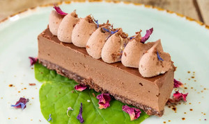 Vegan Salted Dark Chocolate Slice The Orchard Juicery