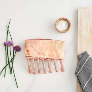 lamb: Lamb Rack (Six Ribs 350g)