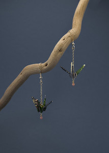 Products: Emi Crane Earrings The Ori Project