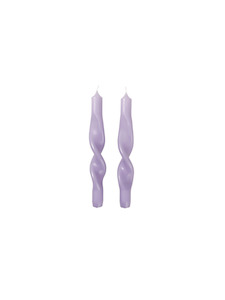 Home: Candle Twist S/2 Orchard Light Purple