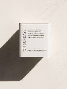 New Arrivals: On Sundays - Green Sencha Tea