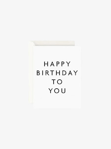 Home Living: Father Rabbit Stationery | Card | Happy Birthday To You