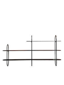 STUDIO 3-Shelf Hanging Unit Black