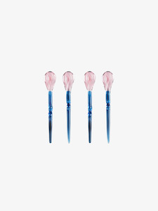 Kitchen Table: Broste Swirly Teaspoon Blue/Pink
