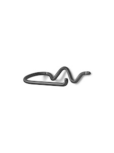 Bathroom Body: Curvature Toilet Paper Holder - Black Brass