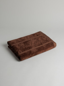 Bathroom Body: WOODFORD ORGANIC COTTON Pool TOWEL in TABAC