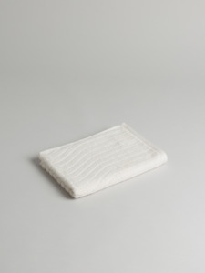 Bathroom Body: Virginia Organic Cotton Hand Towel - Ivory