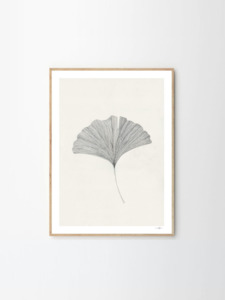 Art Stationary: Ginkgo Leaf 30 x 40