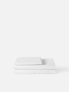 Bedding: Classic Organic Cotton Fitted Sheet - KS
