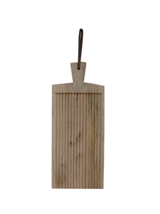 Kitchen Bathroom: Wooden Chopping Board - Grooved