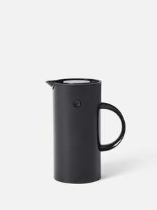 Kitchen Bathroom: Stelton EM French Press Coffee Maker - Black
