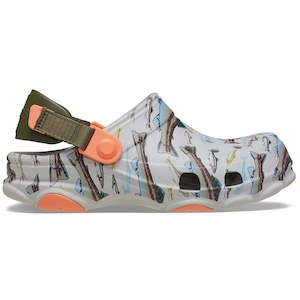 Kids Toddlers Crocs: All Terrain Trout Print Clog Kids