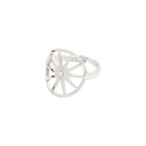 Jewellery 1: Kaylee Ring - Silver Plated - Crystal