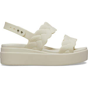 End Of Season Sale: Brooklyn Woven Upper Low Wedge