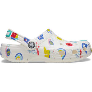 Classic Doodle Print Clog Toddlers