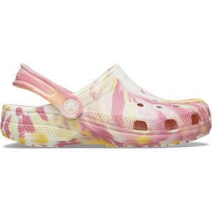 Kids Toddlers Crocs 1: Classic Glow Marbled Clog Toddlers