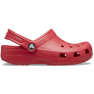 Kids Toddlers Crocs 1: Classic Clog Kids - Varsity Red