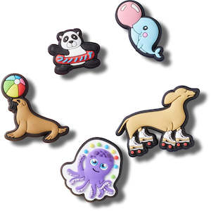 Jibbitz Packs 1: Jibbitz Fun Animal Friends 5 Pack