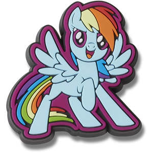 50 Under: Jibbitz My Little Pony Rainbow Dash