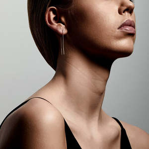 30 Under: Tahoe Pi Earrings - Bar - Gold Plated