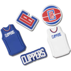 Jibbitz: Jibbitz NBA Los Angeles Clippers 5 Pack