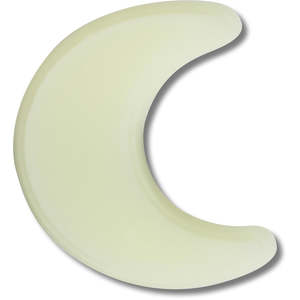 Jibbitz: Jibbitz Glow In The Dark Crescent Moon
