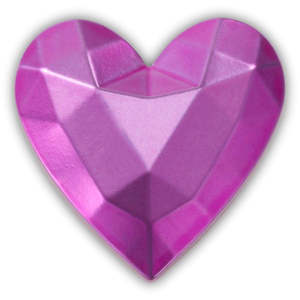 Jibbitz: Jibbitz Fancy Pink Heart