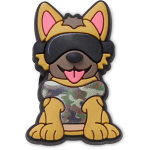 Jibbitz: Jibbitz Military German Shepard Pup