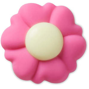Jibbitz Squishy Pink Flower