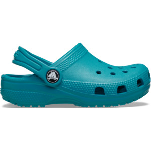 Kids Toddlers Crocs: Classic Clog Toddlers - Turbo Teal