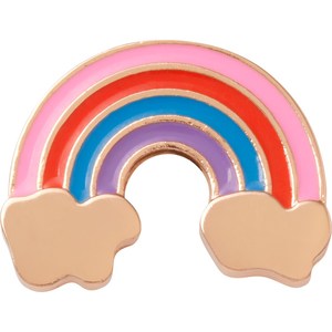 Jibbitz: Jibbitz Gold Cloud Rainbow