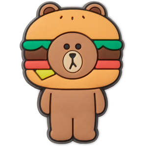 Jibbitz 1: Jibbitz Line Friends Brown Burger